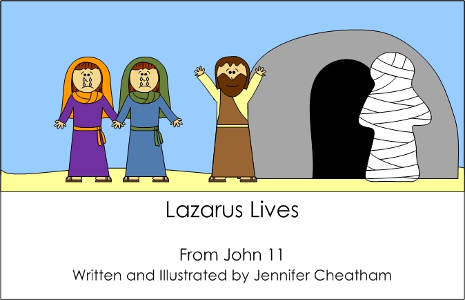 crafts for lazarus bible story