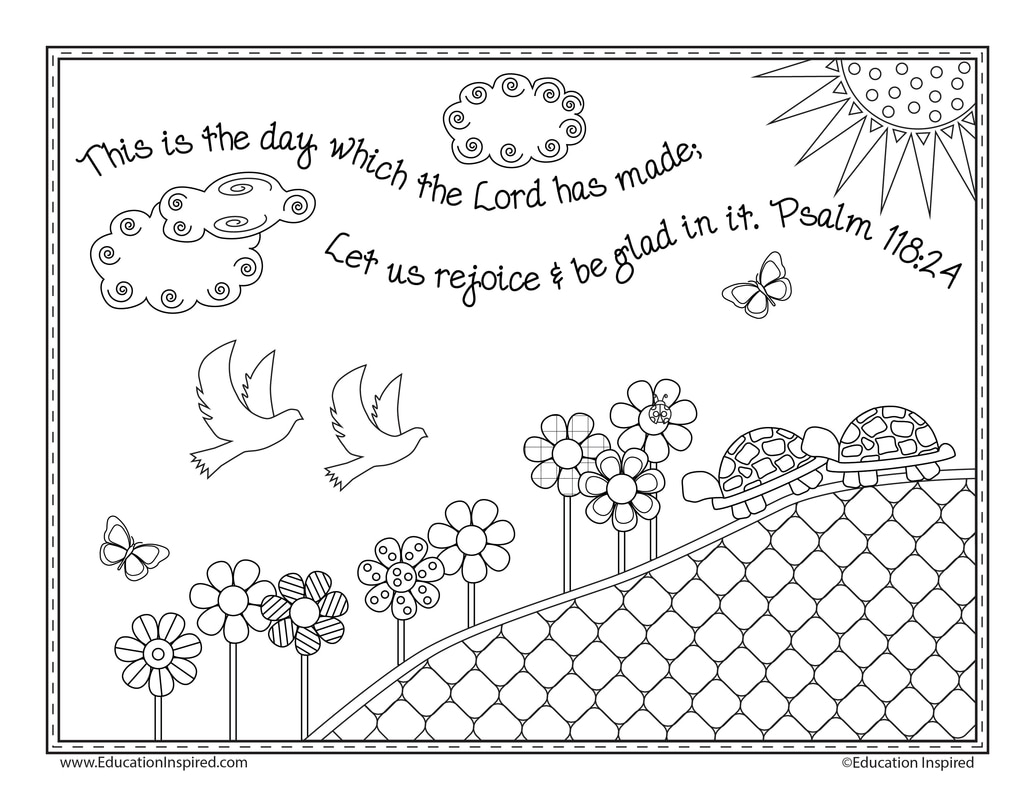 Coloring Pages - Education Inspired